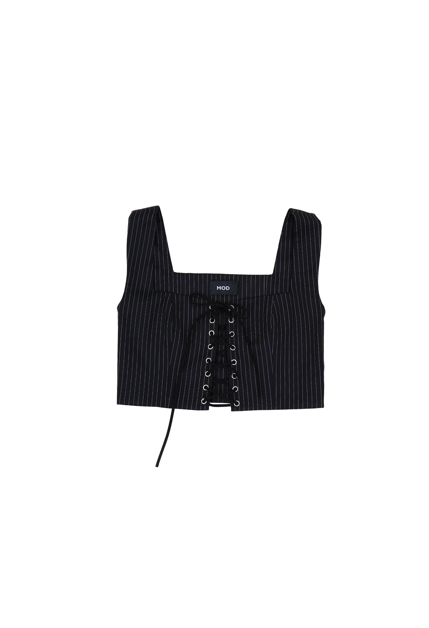 BONED EYELET Tank Vest